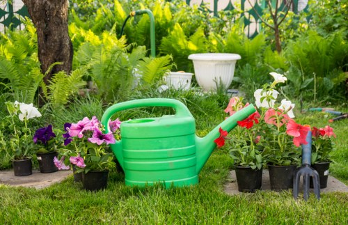 Gardeners Kidbrooke maintaining a landscaped garden in South East London