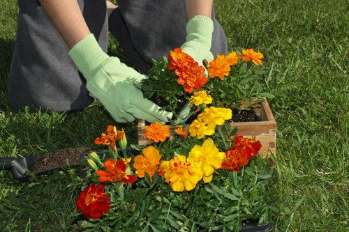 Reusable garden items prepared for charity partnership donation