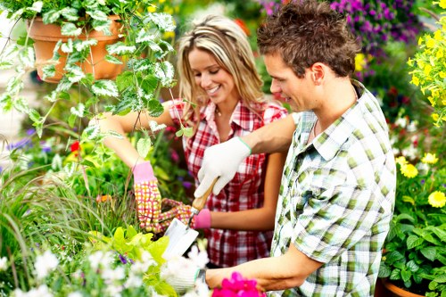 Manual handling precautions during garden work